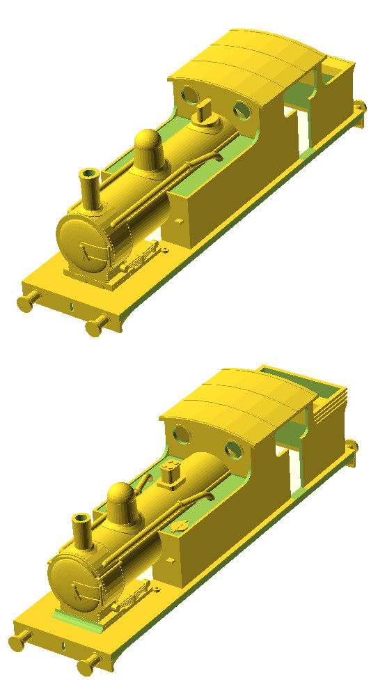 Image of LNER F4 configurations